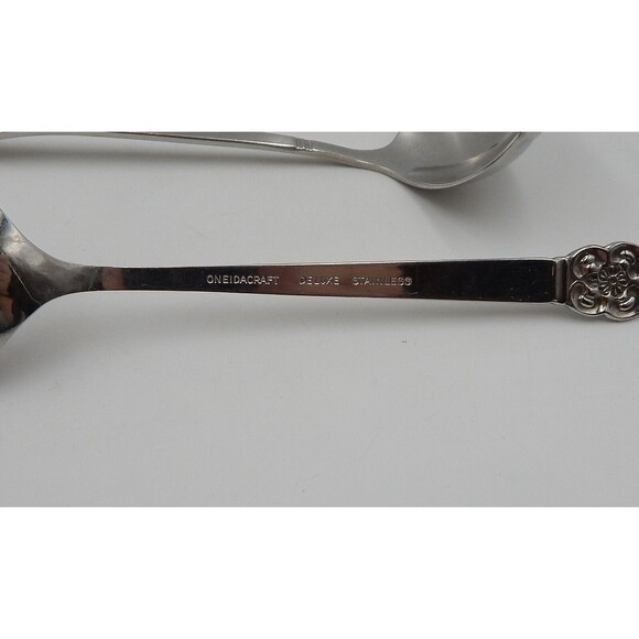 Oneidacraft Nordic Crown Deluxe Stainless Pierced/Slotted Serving & Gravy Ladle - Picture 6 of 6